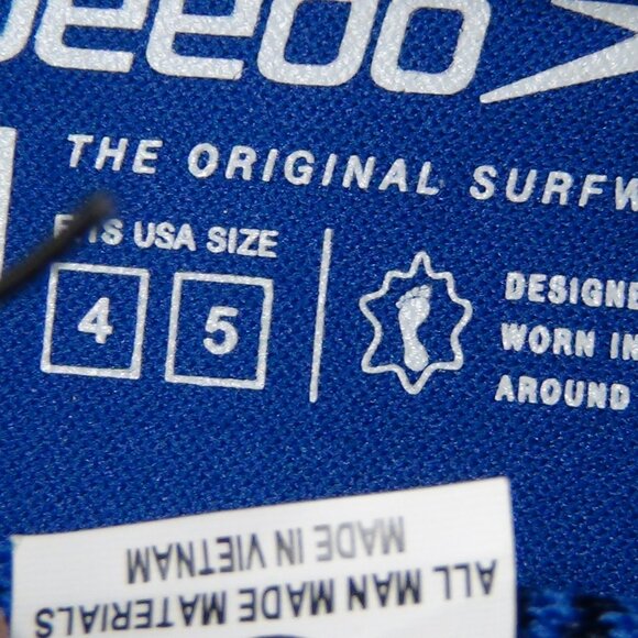 Speedo Surf Strider Ultralight Water Shoes Junior Boys Peat-coat Blue Size 4-5 L - Picture 6 of 12